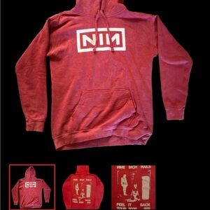 Nine Inch Nails 2025 Tour Hoodie NEW